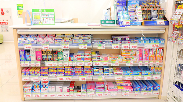 スギ薬局　桜新町店の一般医薬品