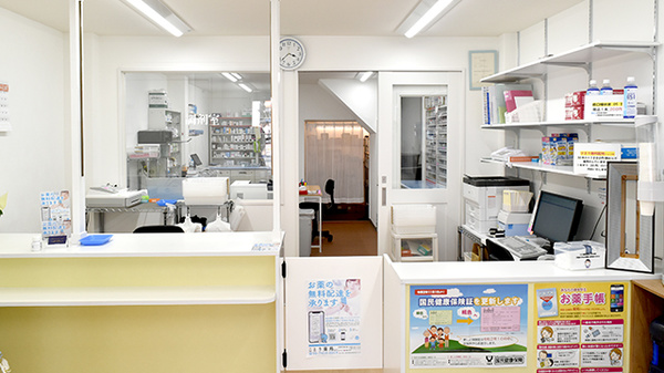 ことり薬局　都島店の受付/カウンター