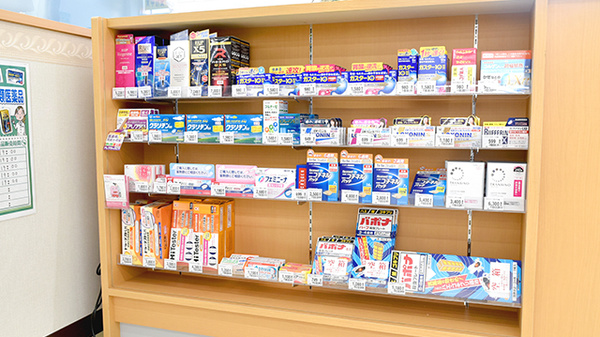 ユタカ薬局栗東野尻の一般医薬品