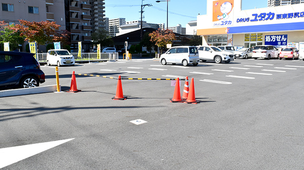 ユタカ薬局栗東野尻の駐車場