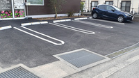 れんげ薬局の駐車場