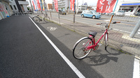 薬局くすりの福太郎　都賀駅前店の駐輪場
