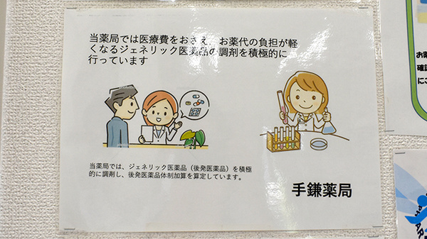 手鎌薬局のジェネリック対応