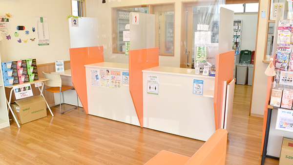 ウイン調剤薬局西郷店の受付/カウンター