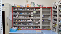 ウイン調剤薬局ひろせ店の薬棚