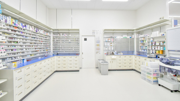 調剤薬局ツルハドラッグ北見三輪北店の調剤室