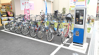 ココカラファイン薬局喜連瓜破駅前店の駐輪場