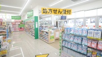 スギ薬局　鏡島東店の入口