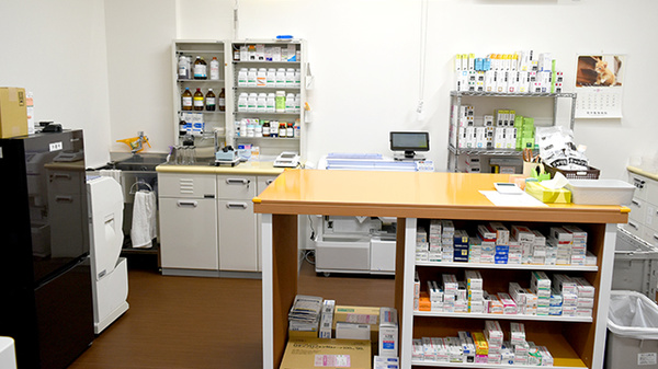 戎薬局　東湊店の調剤室