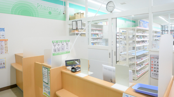 ドラッグセイムス御座薬局の受付/カウンター