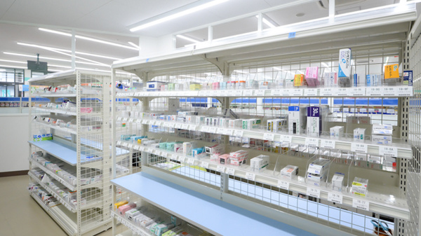 ドラッグセイムス御座薬局の調剤室