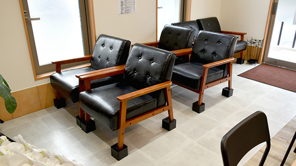 マイルド薬局　吉塚本町店の待合スペース