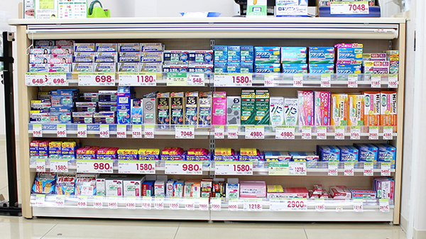 スギ薬局 川口差間店の一般医薬品
