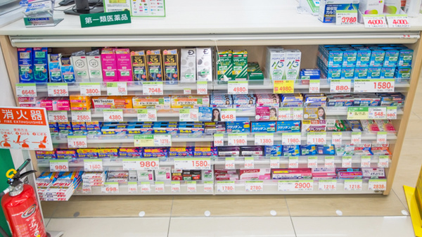 スギ薬局 牧御堂店の一般医薬品