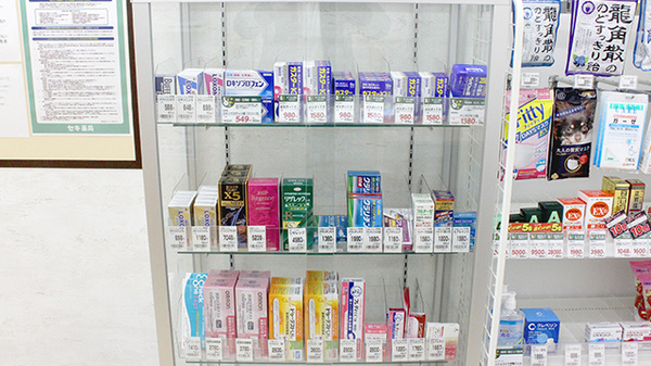 セキ薬局　東本郷店の一般医薬品