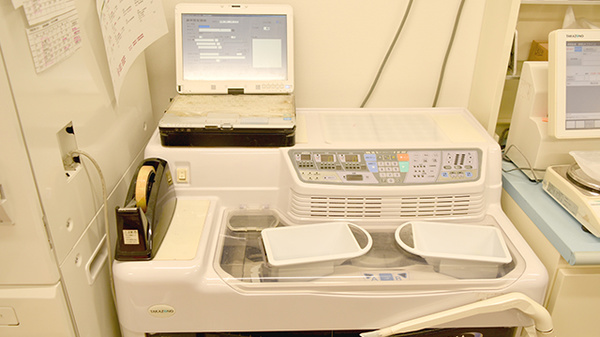 かもめ薬局大蔵谷店の調剤器具