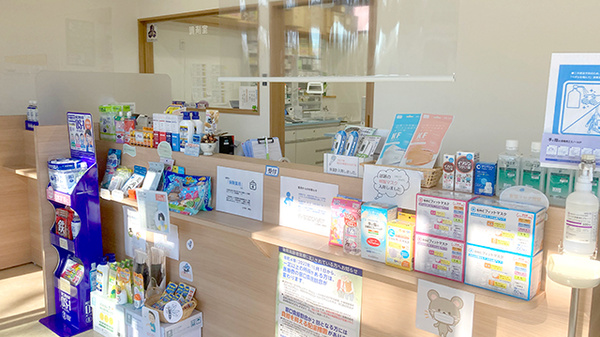 山中薬局　泉郷店の受付/カウンター