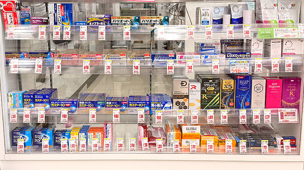 薬局トモズ越谷店の一般医薬品