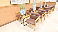 イオン薬局ふじみ野店の待合スペース