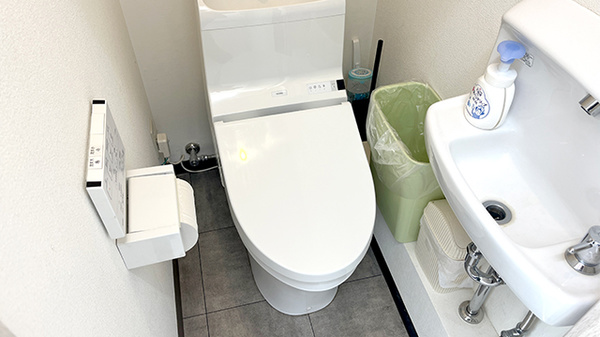 えがお薬局のお手洗い