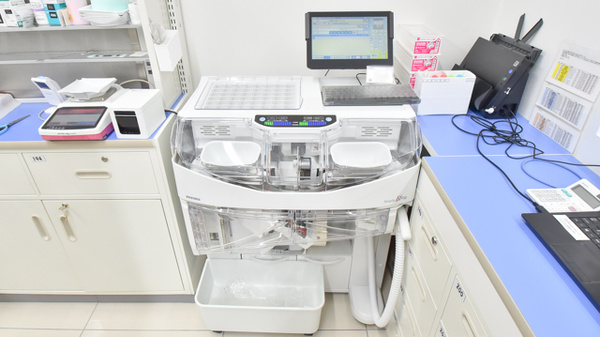 調剤薬局ツルハドラッグ今福鶴見店の調剤器具