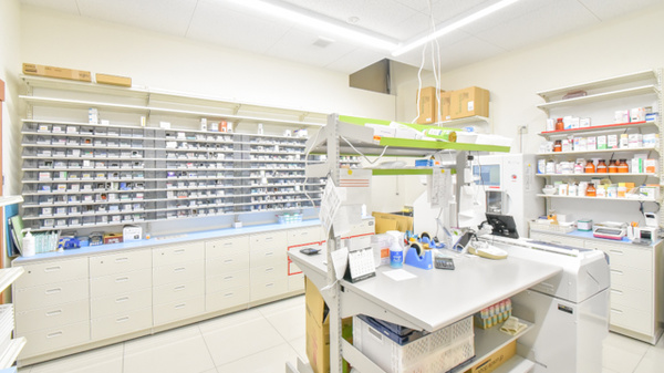 キリン堂薬局　寝屋川打上店の調剤室