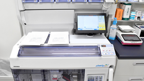 けんしん薬局の調剤器具