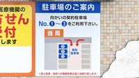 けんしん薬局の駐車場案内