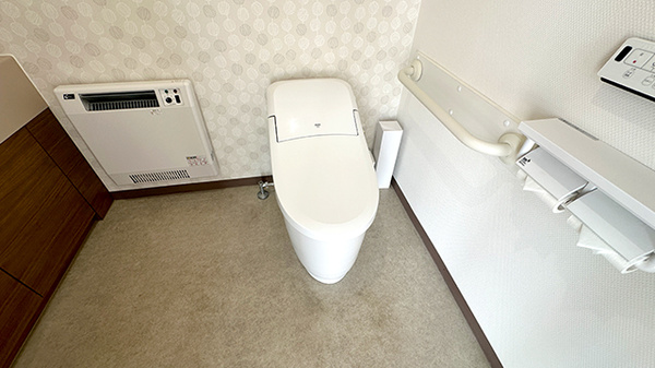 ナカジマ薬局　帯広在宅調剤センターのお手洗い
