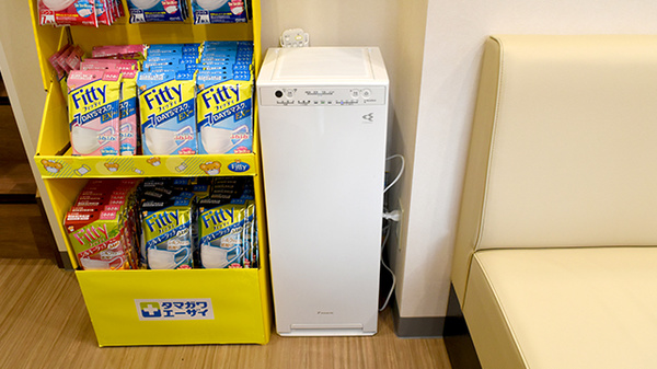 コクミン薬局あびこ道駅前店の感染予防対策