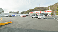 レデイ薬局道後樋又店の駐車場