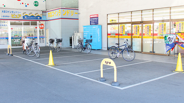 スギ薬局 板橋店の駐輪場