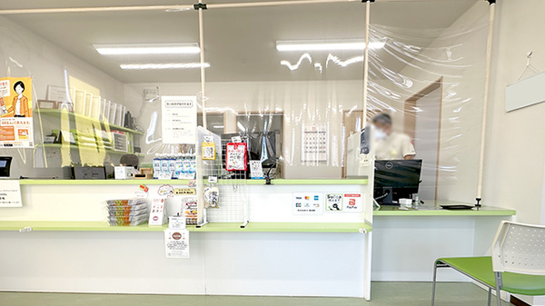 いろは薬局　井野店の受付/カウンター