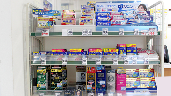 アカカベ薬局　野田阪神店の一般医薬品