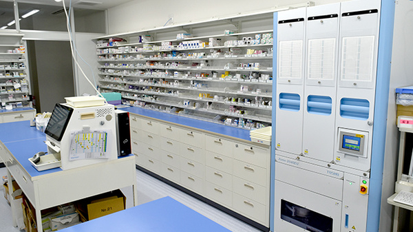大賀薬局　菊陽店の調剤室