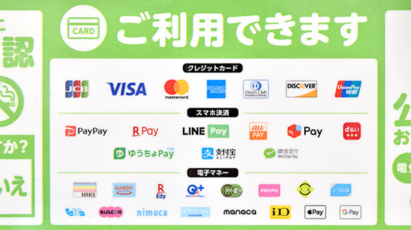 ドラッグセイムス原町薬局のクレカ/電子マネー/スマホ決済対応