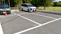 エンジェル薬局の駐車場