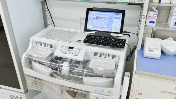 調剤薬局ツルハドラッグ苫小牧桜木店の調剤器具