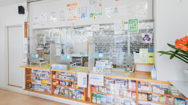 あすなろ薬局の受付/カウンター