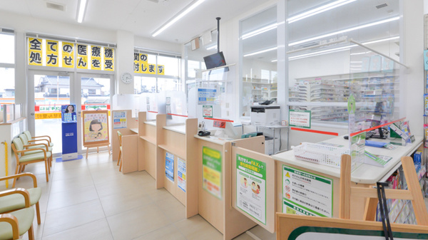 スギ薬局　平和が丘店の受付/カウンター
