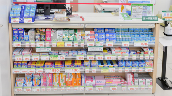 スギ薬局　南茨木店の一般医薬品