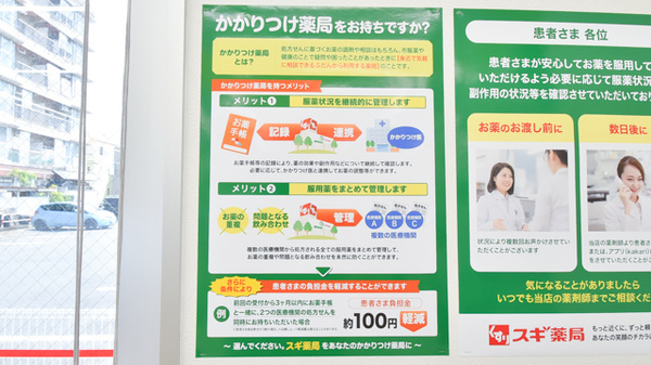 かかりつけ薬局対応
