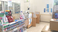 ウエルシア薬局伊達桑折店の受付/カウンター
