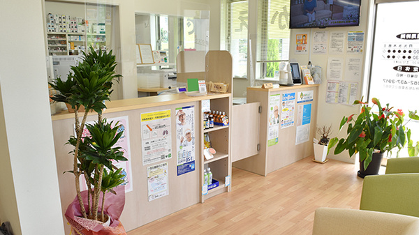 かえで薬局の受付/カウンター