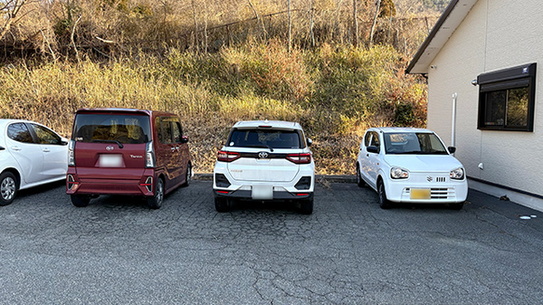 ひやく薬局こんだの駐車場