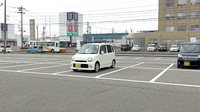 大和田らいふ薬局の駐車場