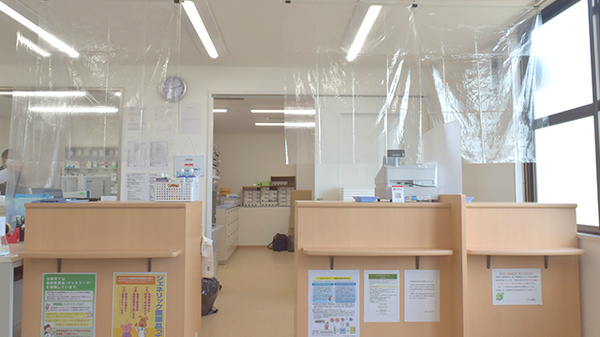 サン薬局　あやめ池店の受付/カウンター