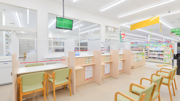 スギ薬局　野々市堀内店の受付/カウンター