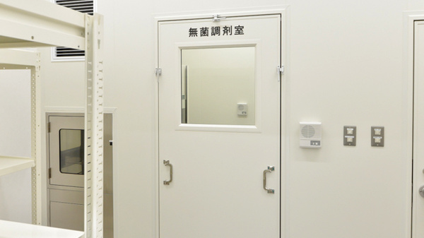 スギ薬局　野々市堀内店の無菌調剤室完備