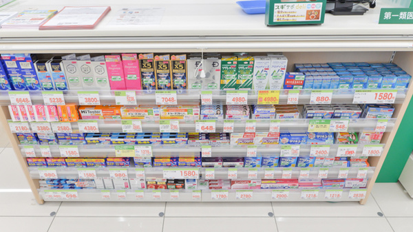 スギ薬局　野々市堀内店の一般医薬品